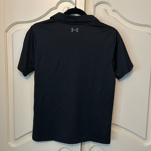 Under Armour Black Collared Dri-Fit Shirt YXL / EUC - Picture 5 of 6